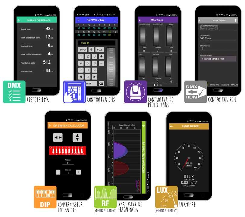 APP Android/iOS via Bluetooth