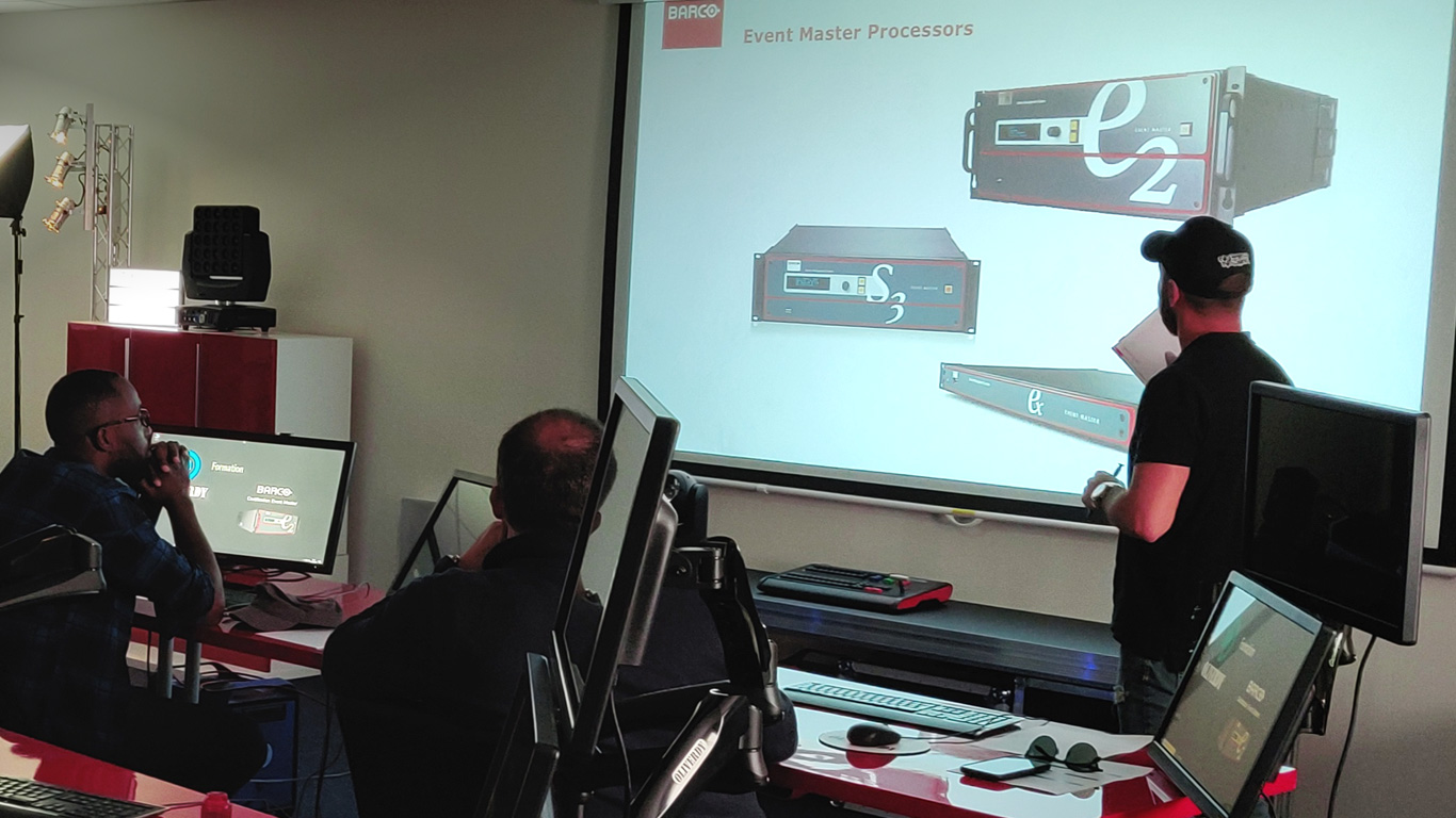 Formation Barco Event Master chez Oliverdy