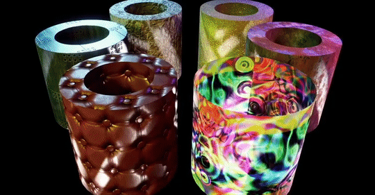 Capture visualisation - rendus textures