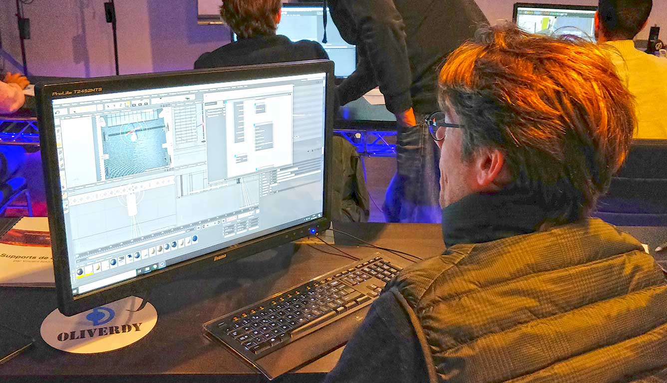 événementiel formation Cinema 4D