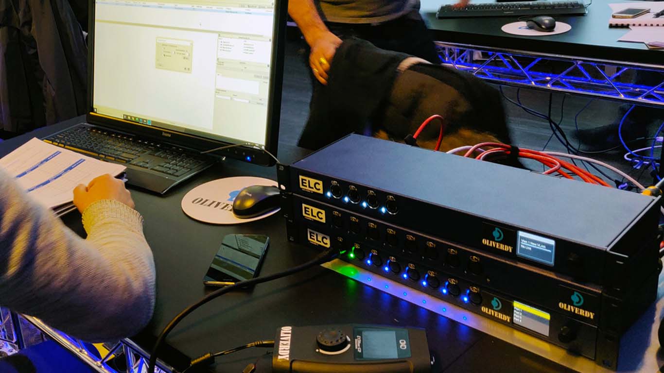 Formation réseaux lumière de spectacle