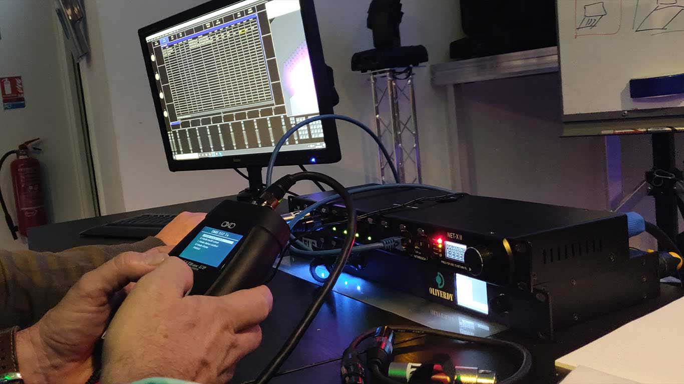 Formation réseaux lumière de spectacle