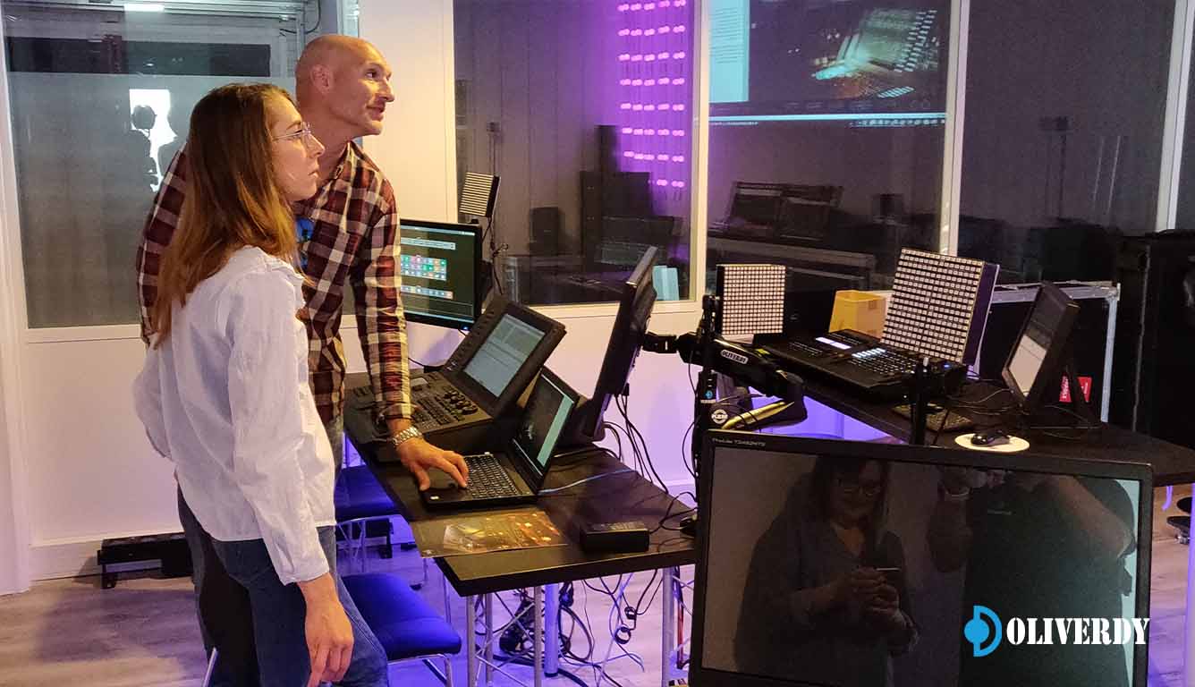 Nicolas Dacanal chez oliverdy en démo ETC EOS