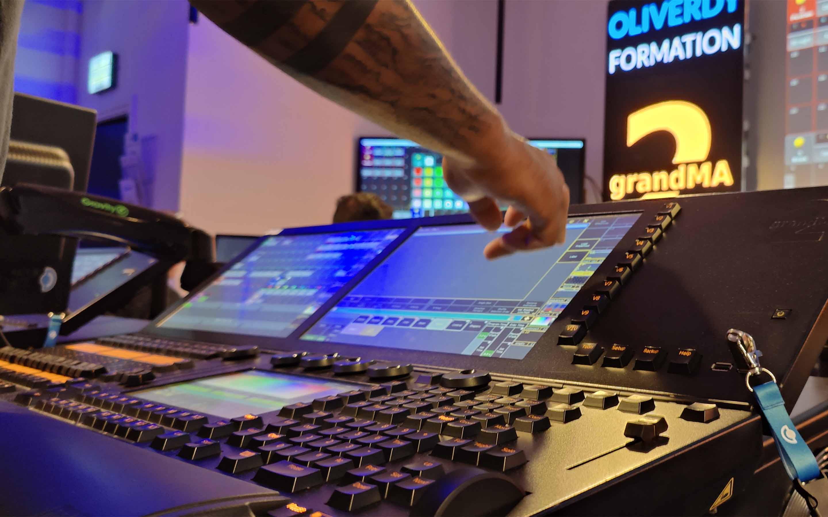 Formation grandMA2 niveau 2 University France