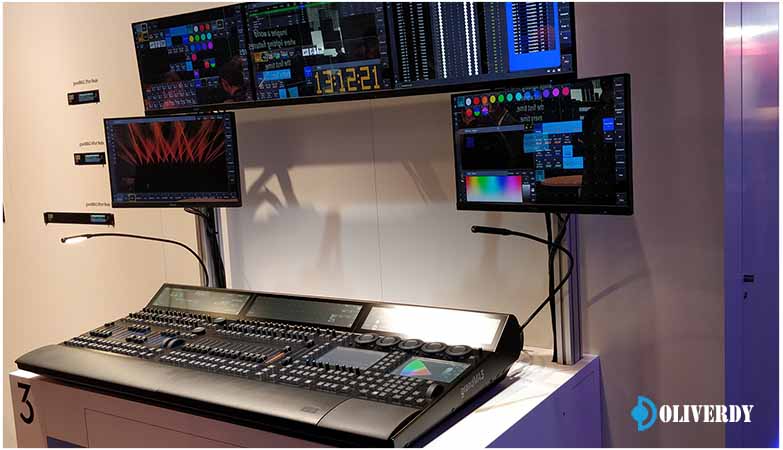  grandMA3 plaza show à London