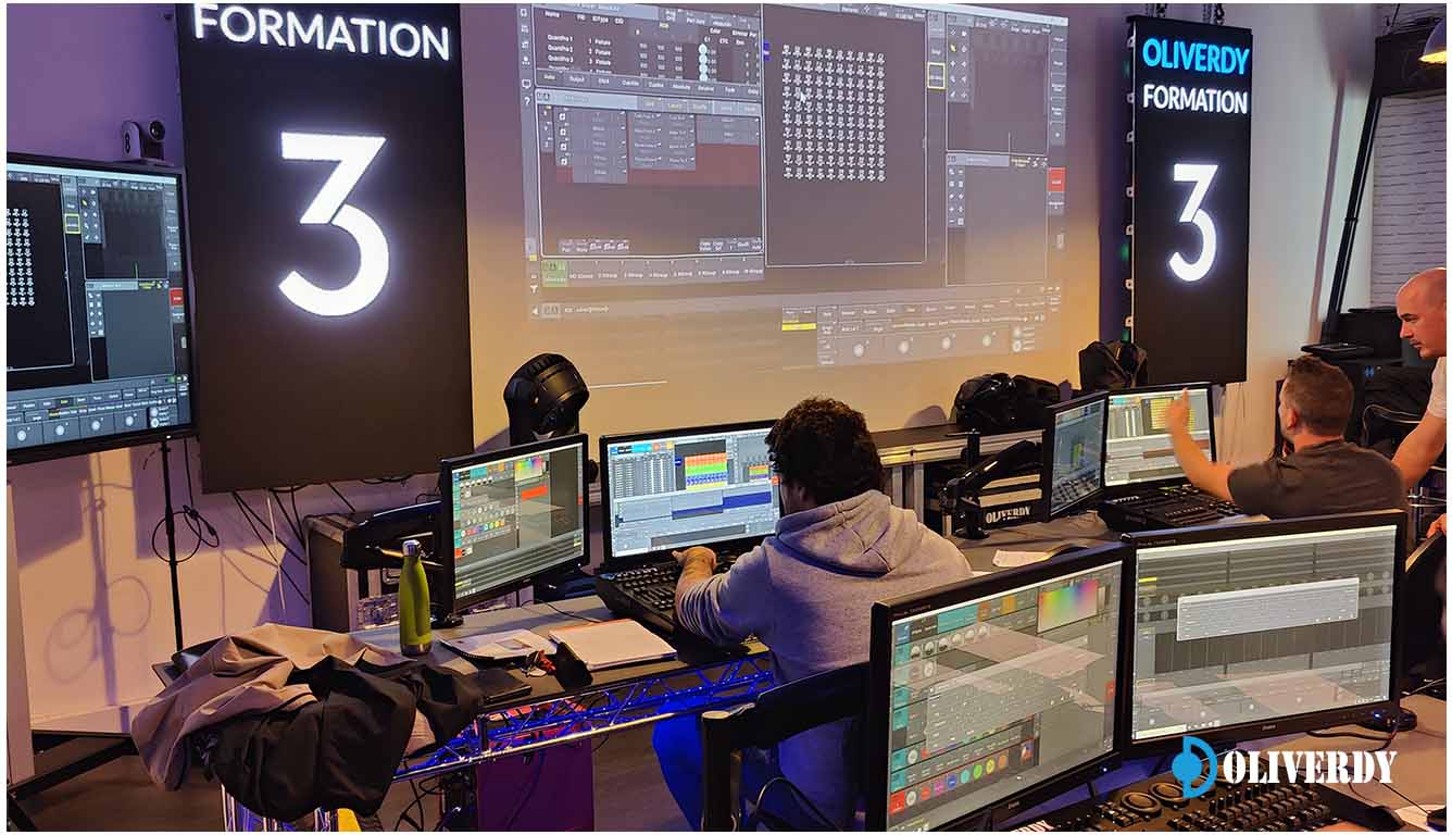 Maxime Raffin formateur Oliverdy grandMA3 agréée University MAlighting