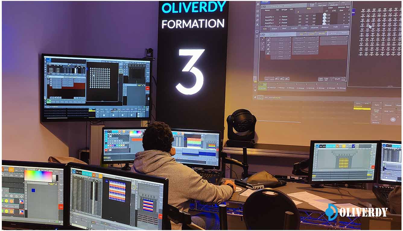 Console d'éclairage de spectacle grandMA3