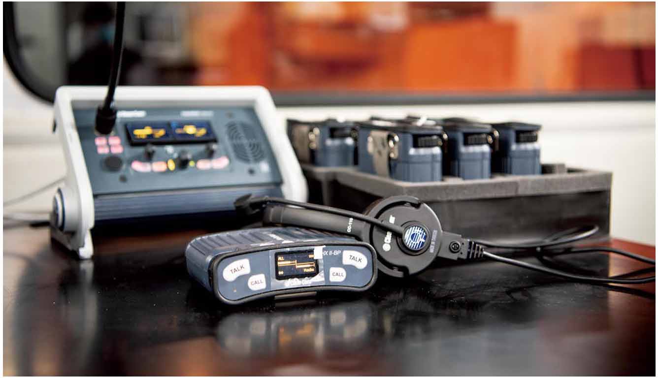 Formation Intercom Clear-Com Oliverdy – Test beltpack