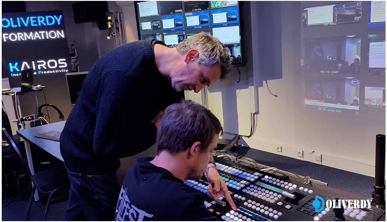 Formation en direct avec des professionnels