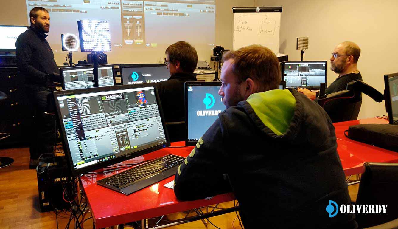 Madrix formation pixel mapping