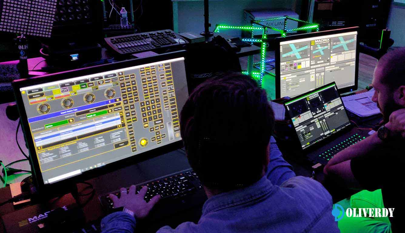 Madrix formation pixel mapping