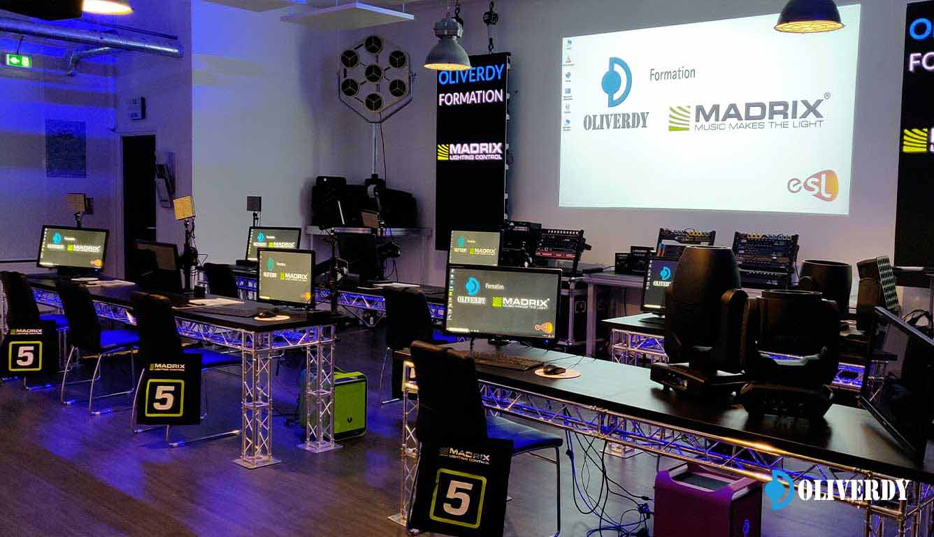 Madrix formation pixel mapping