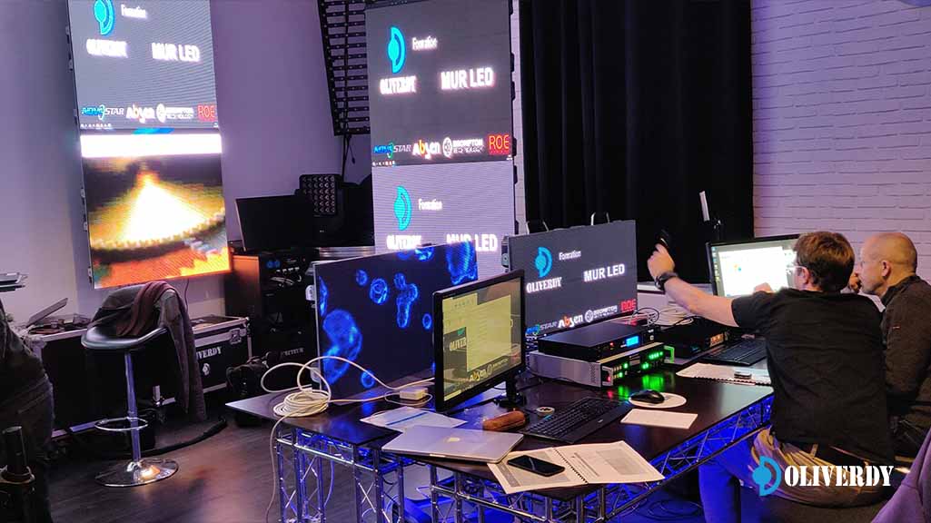 Formation technicien Mur Led