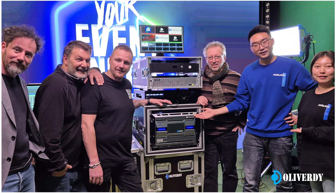 Configuration réseau des switchers PixelHue - ST2110 Kairos Panasonic