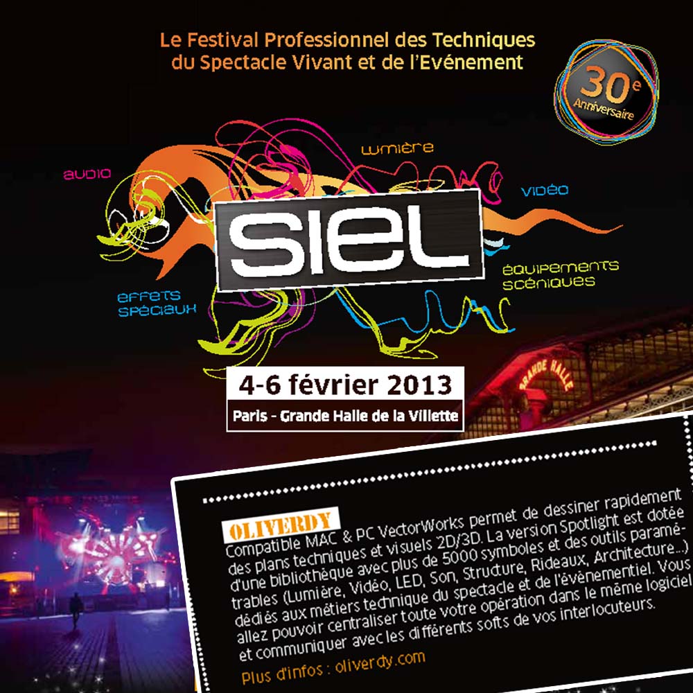 Oliverdy au SIEL 2103 à Paris pour les 30 ans