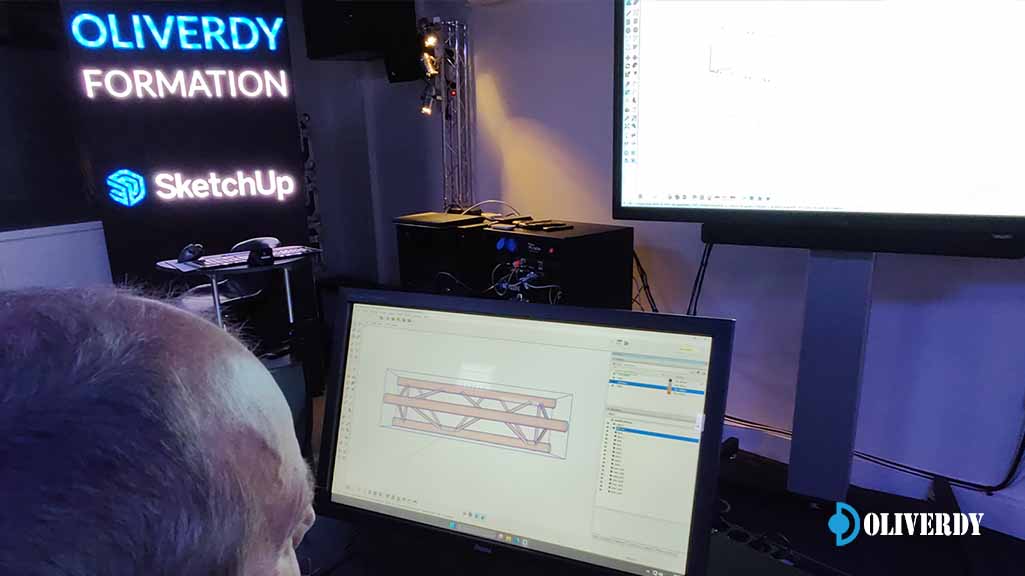 SketchUp Pro : Outils de modélisation pour l'événementiel