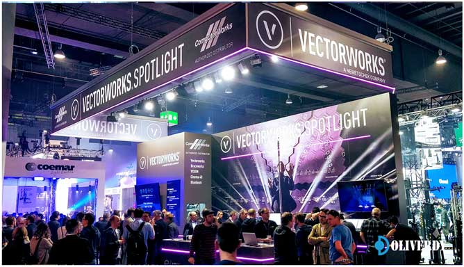 Sur les salons Au stand Vectorworks