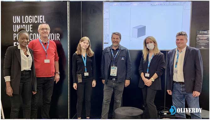 Au salon Workspace Expo sur le stand Vectorworks