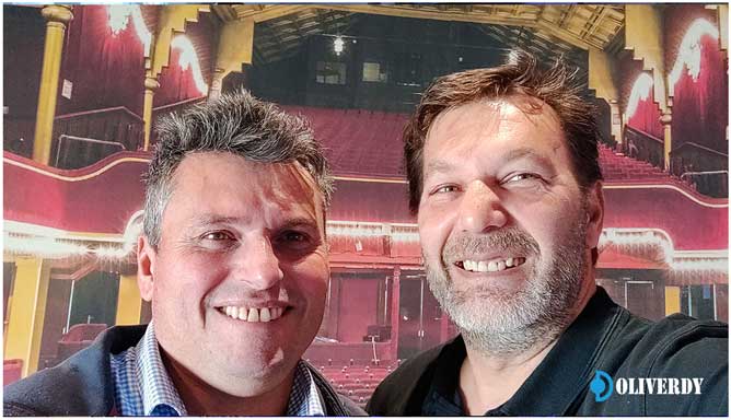 Avec Norbert Laurent de Design Express chez Oliverdy