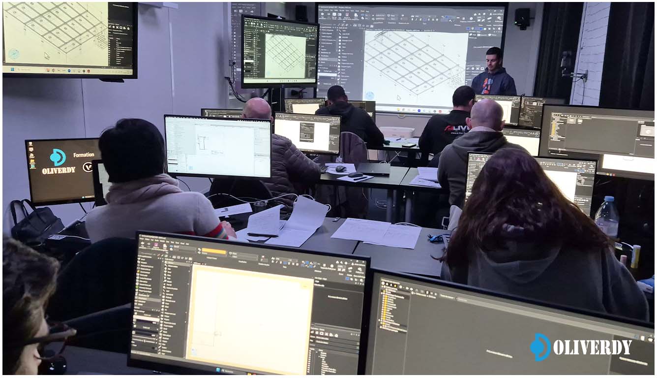Formation Vectorworks avec la team France