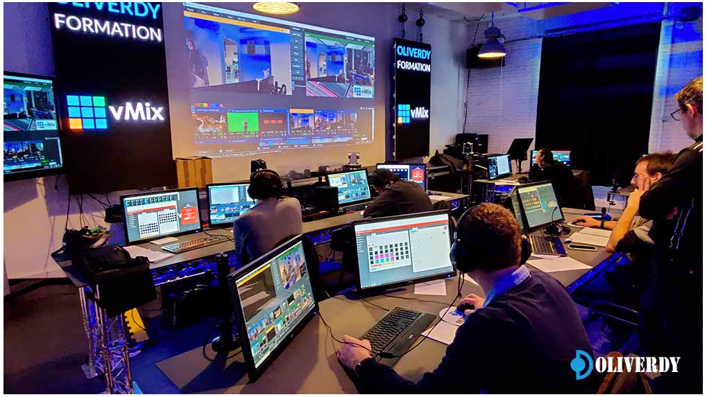 Formation vMix streaming