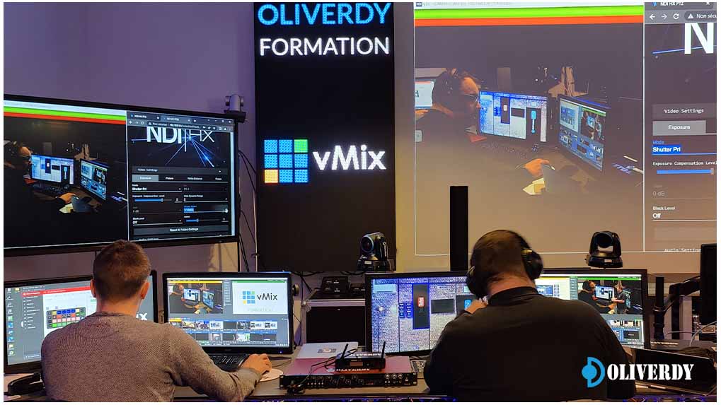 Formation video live streaming vMix