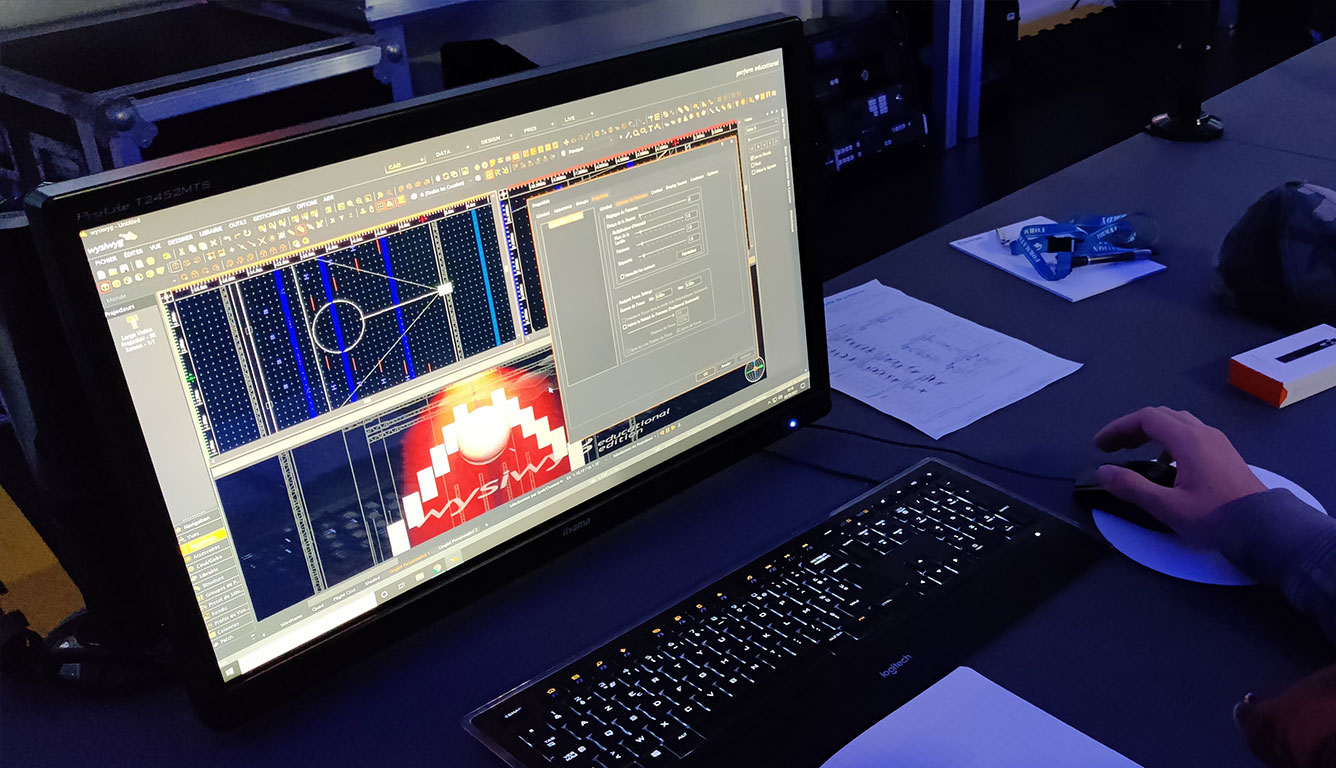 Formation WYSIWYG Lumière Spectacle