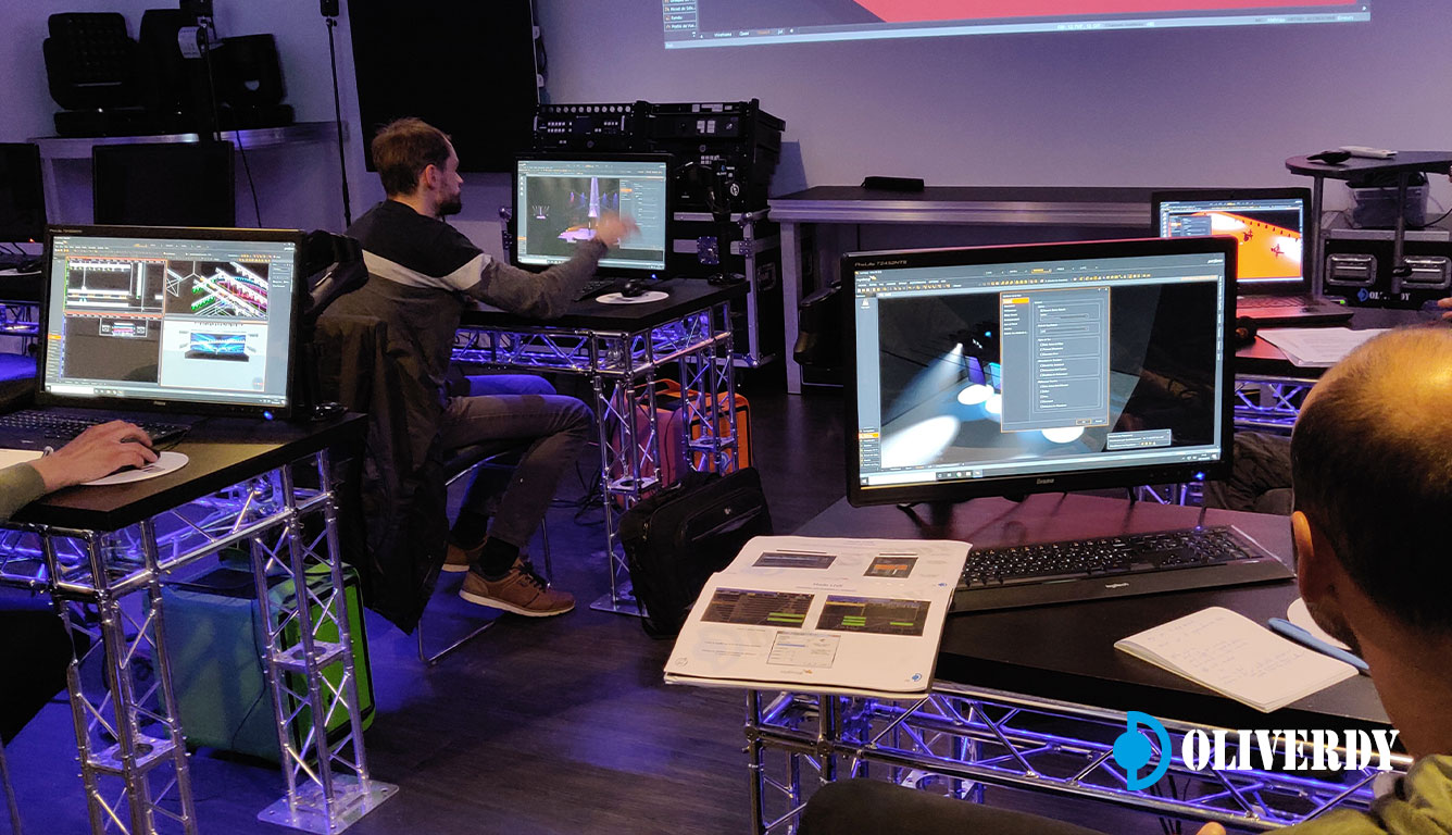 Formation WYSIWYG Lumière Spectacle