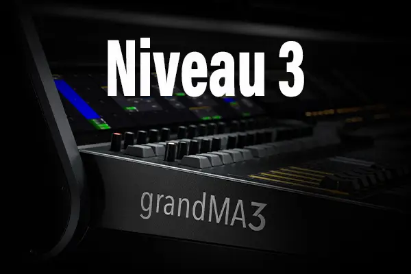 Formation grandMA3 Niveau 3 Perfectionnement Oliverdy